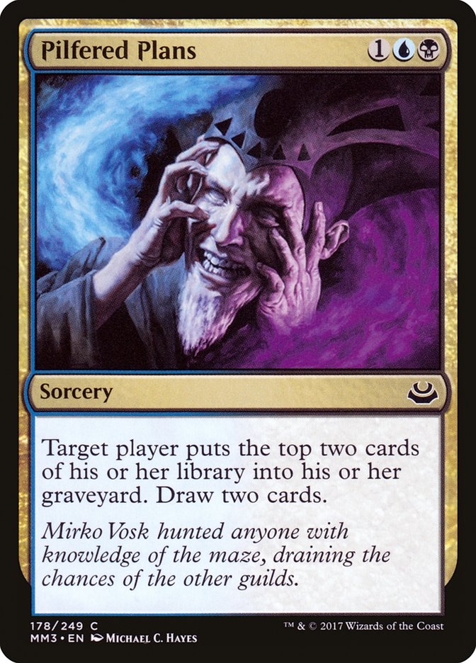 Pilfered Plans 178/249 (Modern Masters 2017)  - Foil | Good Games Modbury