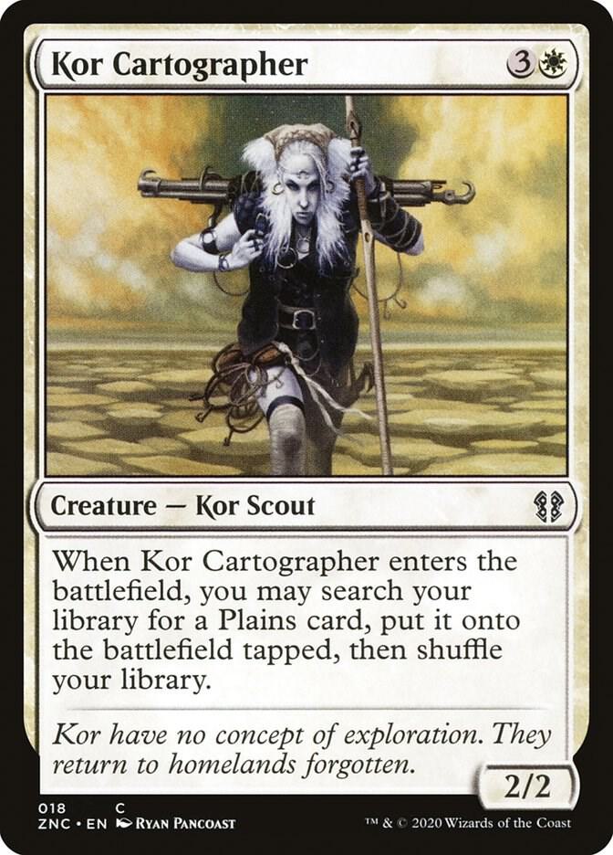 Kor Cartographer 18/142 (Commander: Zendikar Rising)  | Good Games Modbury