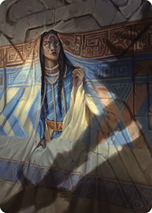 Whispersilk Cloak Art Card 80 (Art Series: The Lost Caverns of Ixalan)  | Good Games Modbury