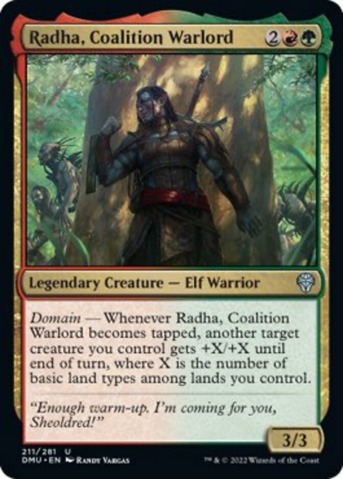 Radha, Coalition Warlord [Dominaria United] | Good Games Modbury
