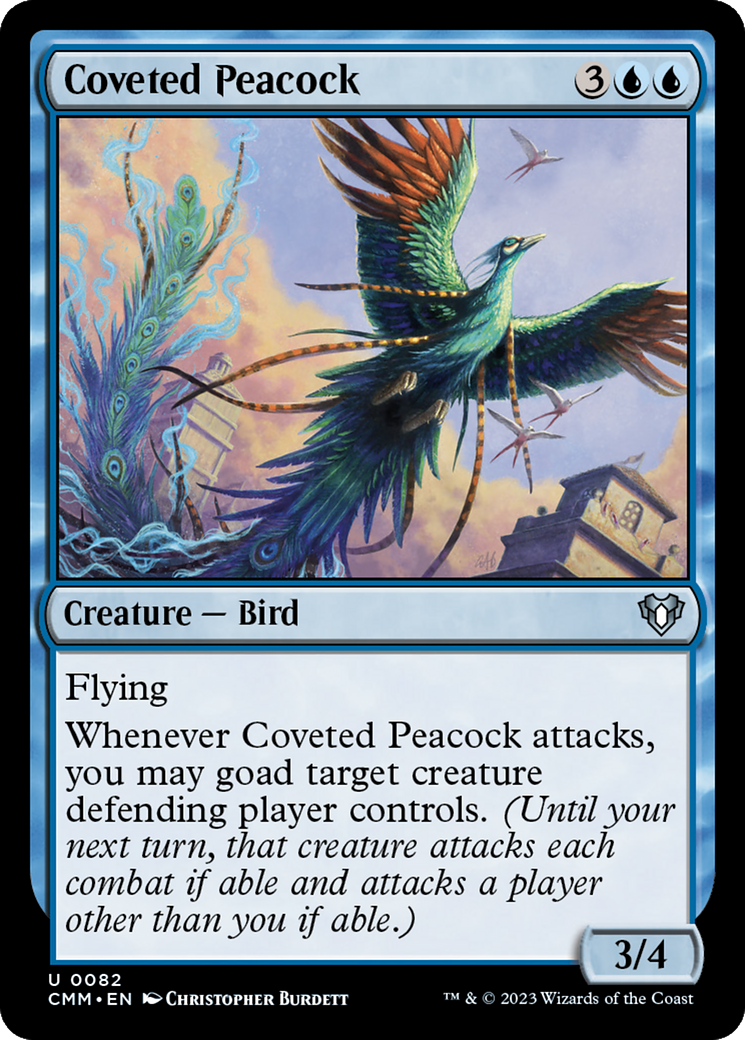 Coveted Peacock [Commander Masters] | Good Games Modbury