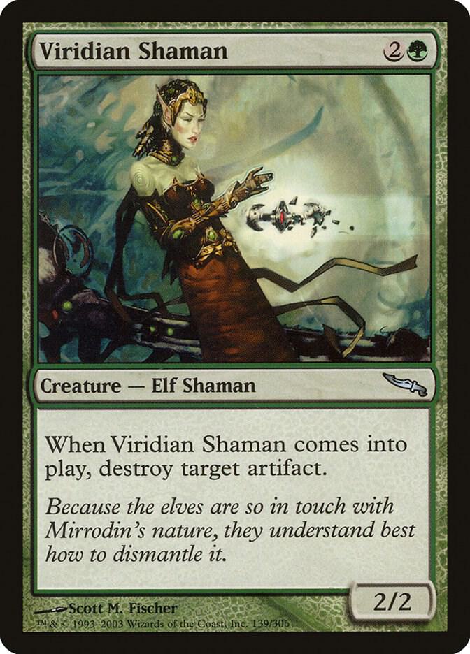 Viridian Shaman 139/306 (Mirrodin)  | Good Games Modbury