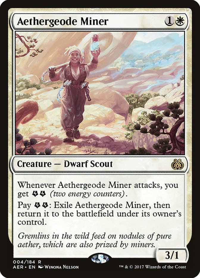 Aethergeode Miner 4/184 (Aether Revolt)  | Good Games Modbury