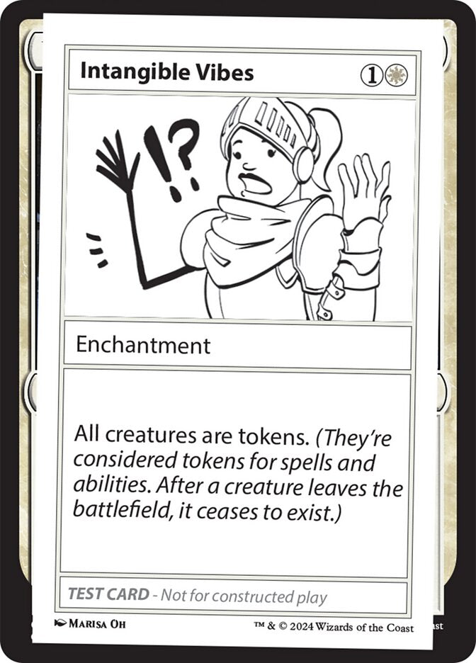 Intangible Vibes 516/390 (Mystery Booster 2 Playtest Cards)  | Good Games Modbury