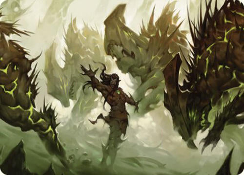 Ezuris Predation Art Card 23 (Art Series: Commander Masters)  | Good Games Modbury