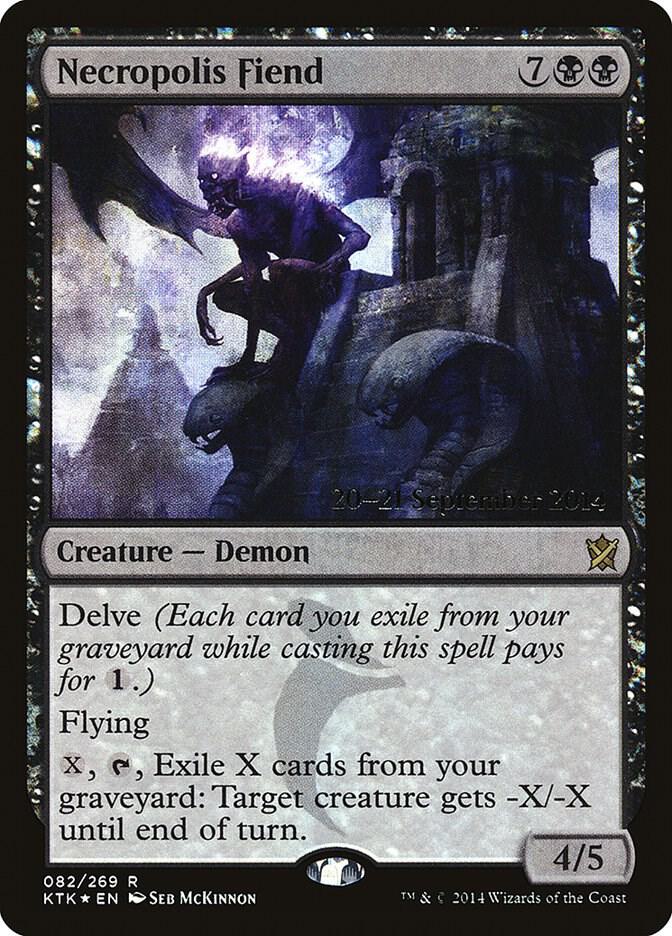 Necropolis Fiend 82s/56 (Prerelease Cards)  - Foil | Good Games Modbury