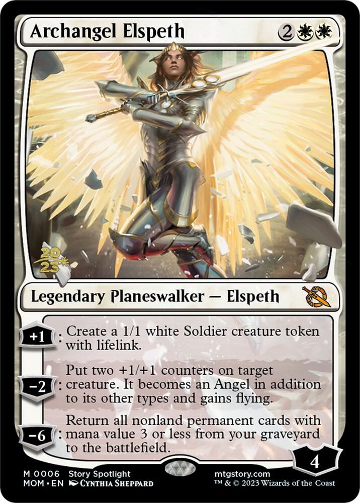 Archangel Elspeth 6s/162 (Prerelease Cards)  - PreRelease Foil | Good Games Modbury
