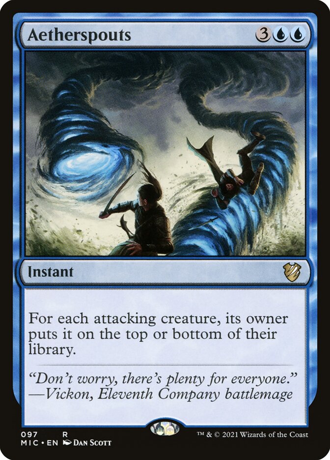 Aetherspouts 97/38 (Commander: Innistrad: Midnight Hunt)  | Good Games Modbury