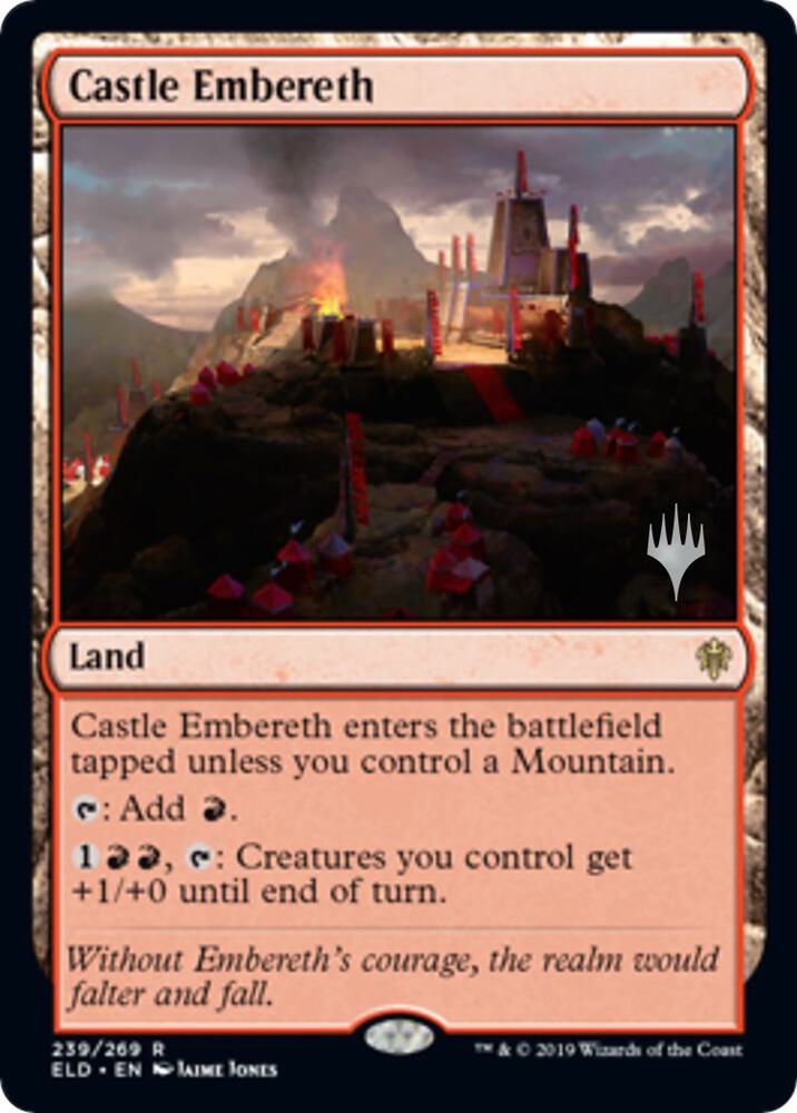 Castle Embereth 239p/152 (Promo Pack: Throne of Eldraine)  - Foil | Good Games Modbury