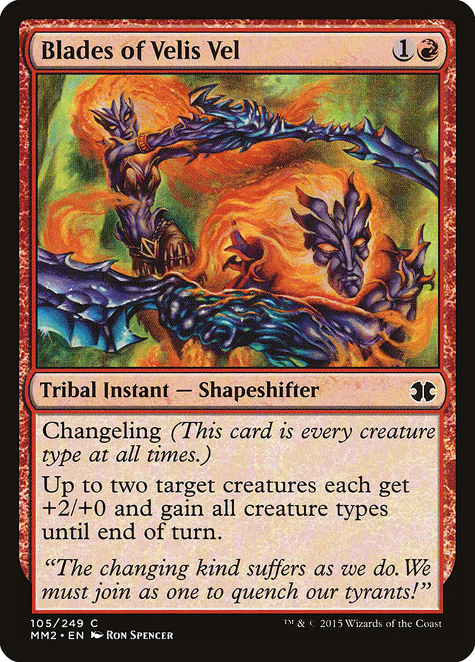 Blades of Velis Vel 105/249 (Modern Masters 2015)  | Good Games Modbury