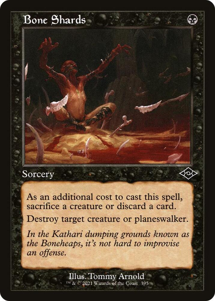 Bone Shards Retro Frame 395 (Modern Horizons 2)  | Good Games Modbury