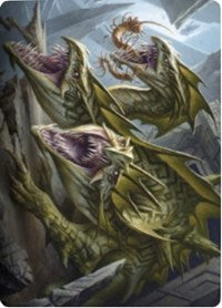 Grakmaw, Skyclave Ravager Art Card [Zendikar Rising Art Series] | Good Games Modbury