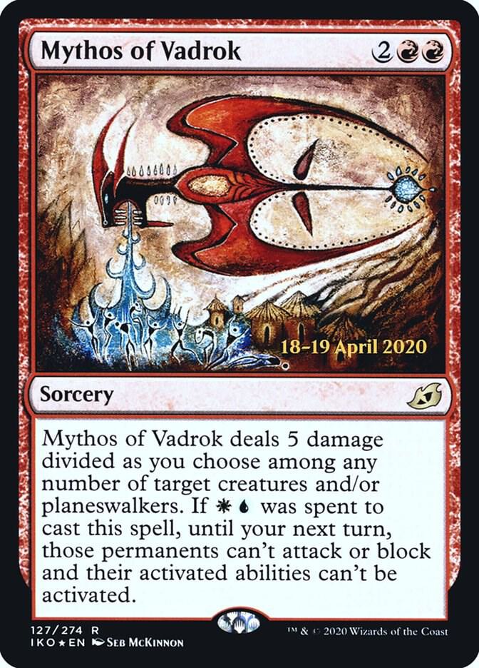 Mythos of Vadrok 127s/137 (Prerelease Cards)  - Foil | Good Games Modbury
