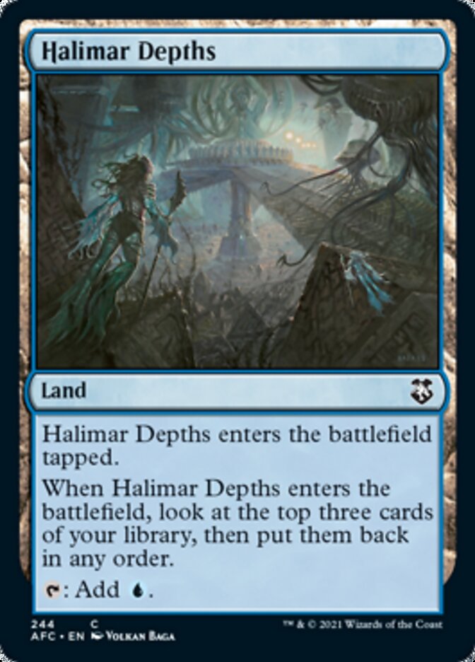 Halimar Depths [Dungeons & Dragons: Adventures in the Forgotten Realms Commander] | Good Games Modbury