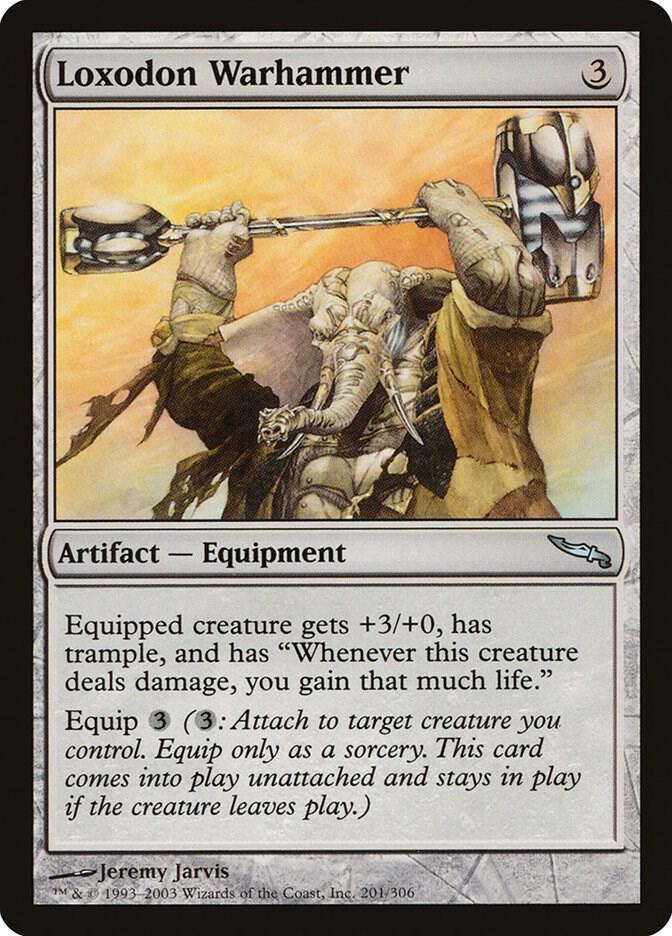 Loxodon Warhammer 201/306 (Mirrodin)  - Foil | Good Games Modbury