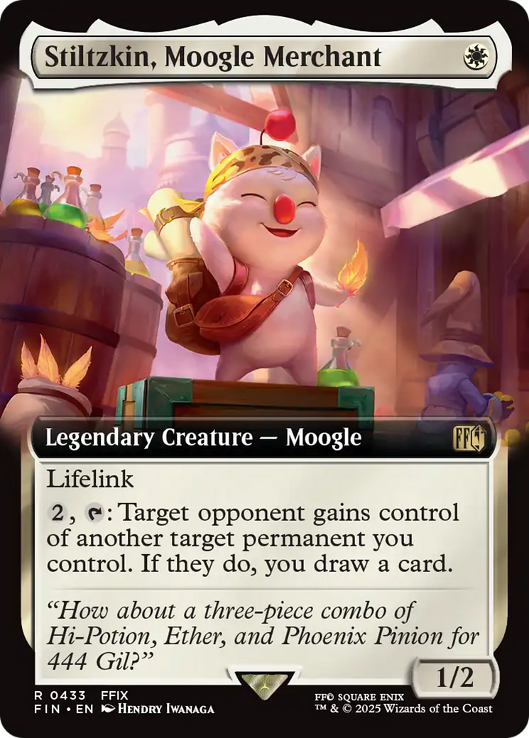 Stiltzkin, Moogle Merchant (Extended Art) [FINAL FANTASY] | Good Games Modbury