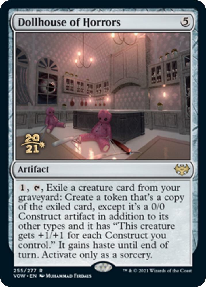 Dollhouse of Horrors 255s/137 (Prerelease Cards)  - Foil | Good Games Modbury