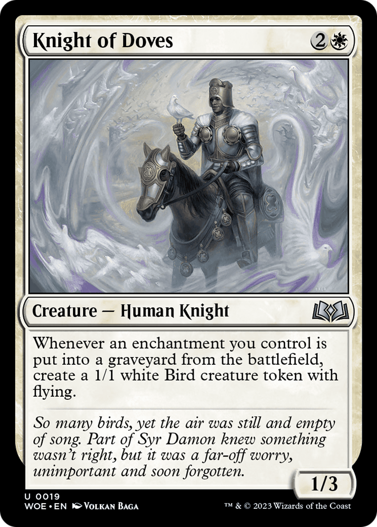 Knight of Doves [Wilds of Eldraine] | Good Games Modbury