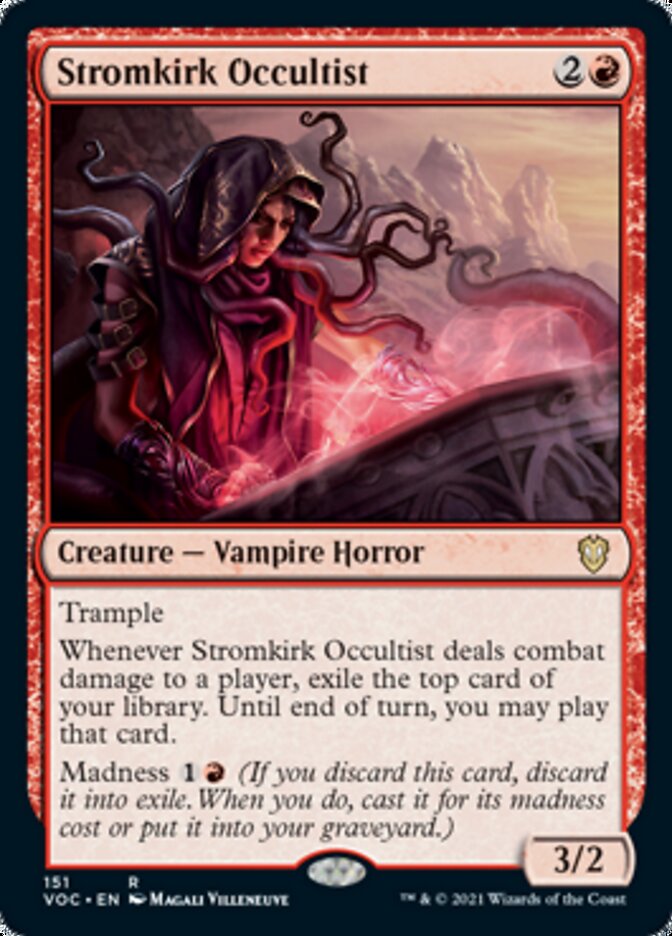 Stromkirk Occultist [Innistrad: Crimson Vow Commander] | Good Games Modbury