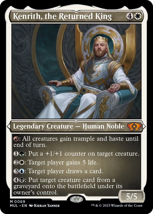 Kenrith, the Returned King 69/65 (March of the Machine: Multiverse Legends)  - Etched Foil | Good Games Modbury