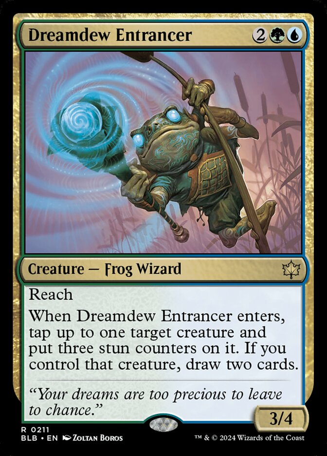 Dreamdew Entrancer 211/281 (Bloomburrow)  | Good Games Modbury