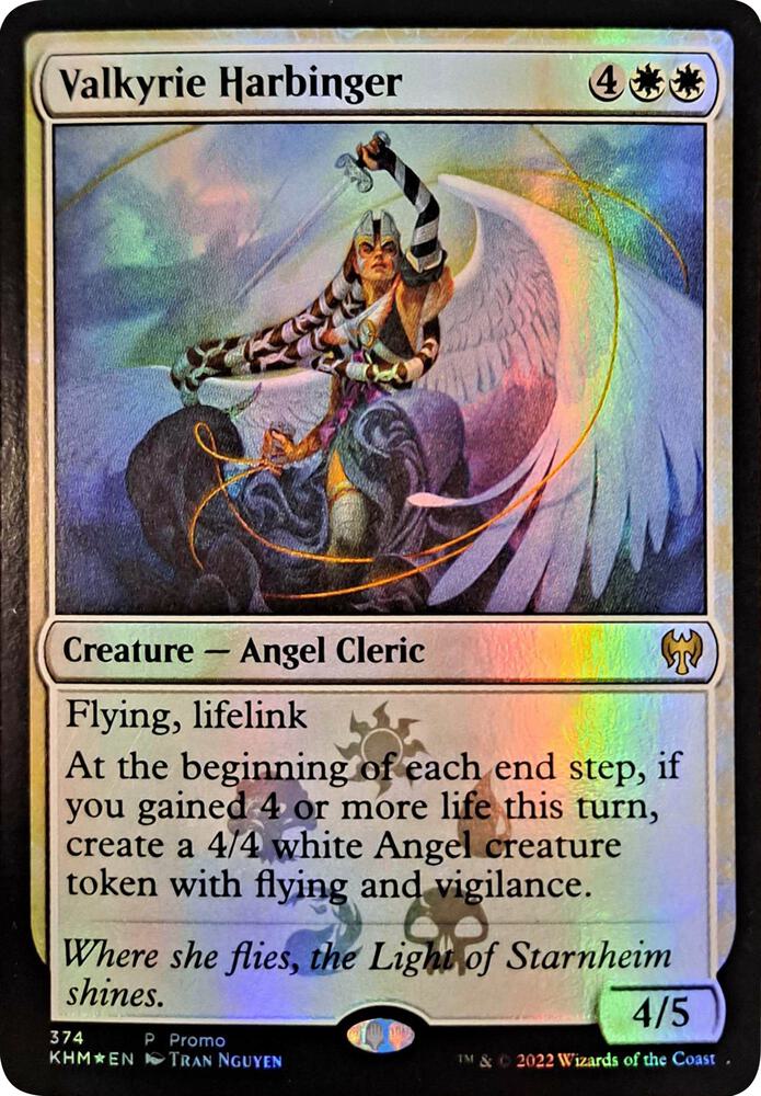 Valkyrie Harbinger 374 (Media Promos)  - Foil | Good Games Modbury