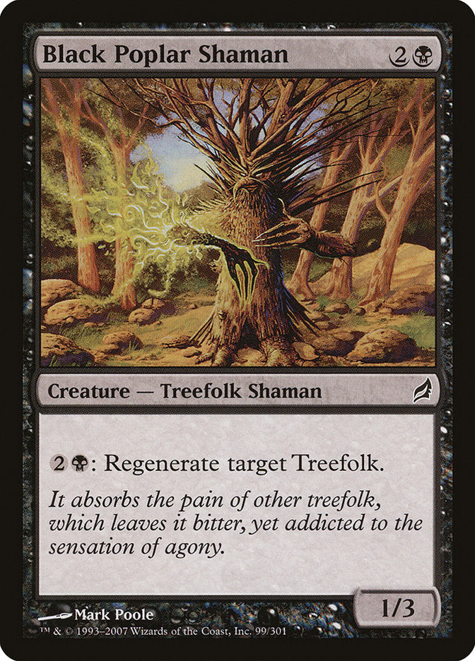 Black Poplar Shaman [Lorwyn] | Good Games Modbury