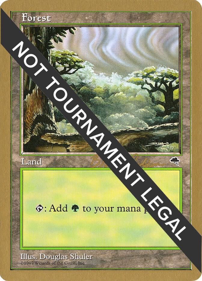 Forest Cloudy 1998 Brian Selden TMP bs349/117 (World Championship Decks)  | Good Games Modbury