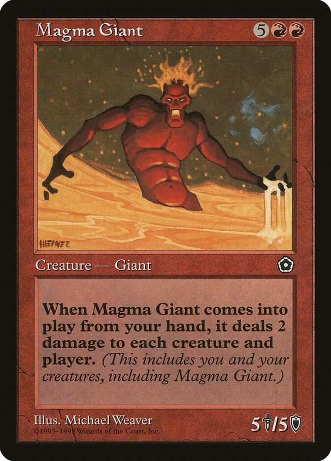 Magma Giant 108/165 (Portal Second Age)  | Good Games Modbury