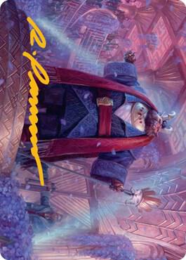 Jetmir Nexus of Revels Art Card 27 81 Gold Stamped Signature 27 (Art Series: Streets of New Capenna)  | Good Games Modbury