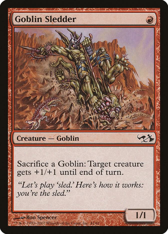 Goblin Sledder 41/62 (Duel Decks: Elves vs. Goblins)  | Good Games Modbury