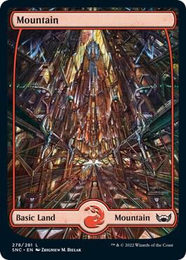 Mountain 278 278/281 (Streets of New Capenna)  - Foil | Good Games Modbury