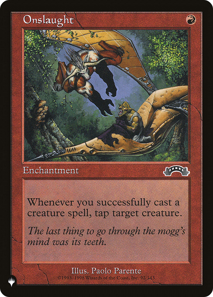 Onslaught [The List Reprints] | Good Games Modbury