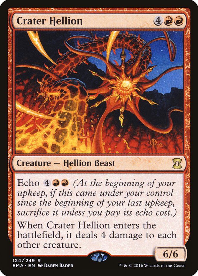 Crater Hellion 124/249 (Eternal Masters)  - Foil | Good Games Modbury