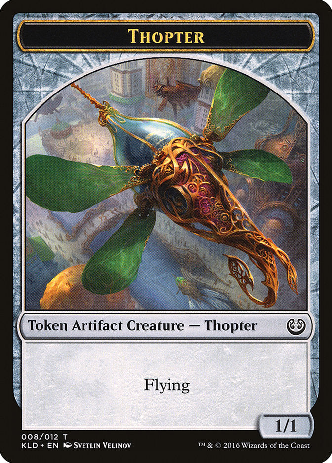 Thopter Token (008/012) [Kaladesh Tokens] | Good Games Modbury