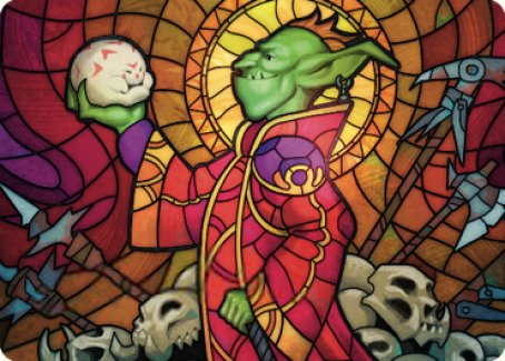 Squee, Dubious Monarch Art Card [Dominaria United Art Series] | Good Games Modbury