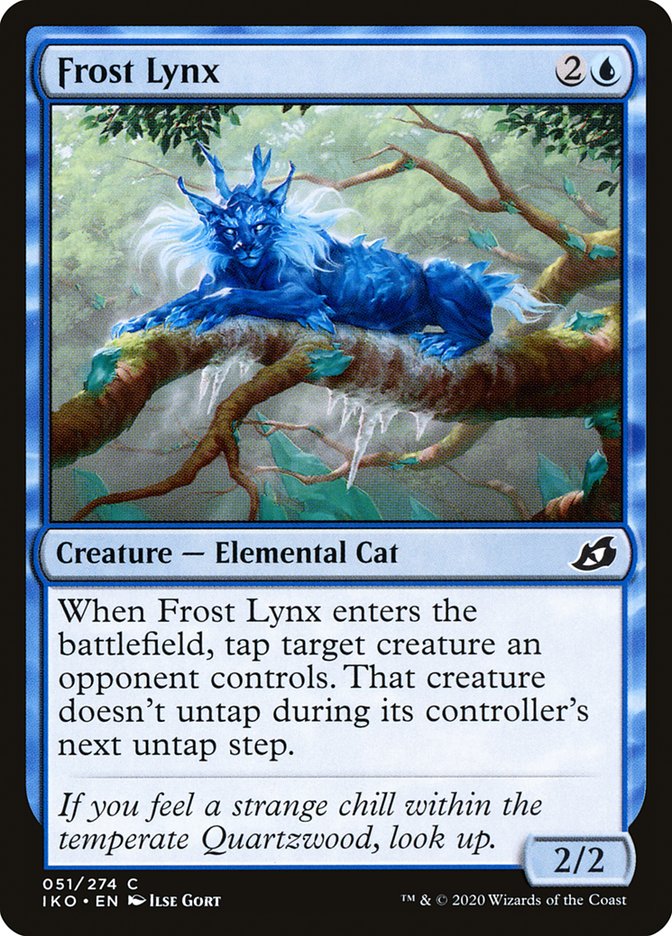 Frost Lynx 51/274 (Ikoria: Lair of Behemoths)  - Foil | Good Games Modbury