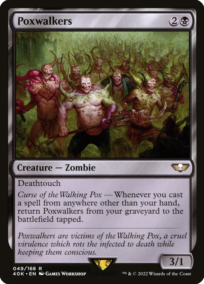 Poxwalkers 49/617 (Universes Beyond: Warhammer 40,000)  | Good Games Modbury