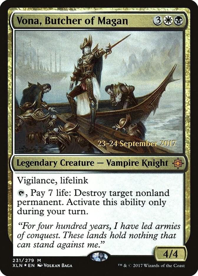 Vona Butcher of Magan 231s/120 (Prerelease Cards)  - Foil | Good Games Modbury