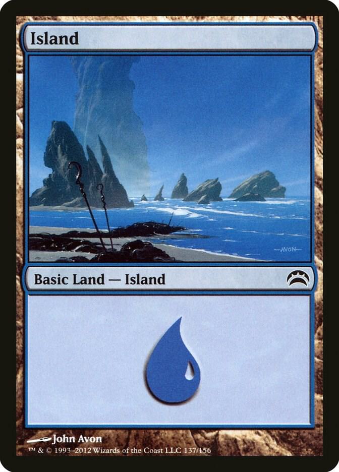 Island 137 137/156 (Planechase 2012)  | Good Games Modbury
