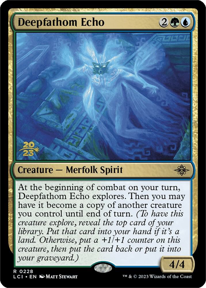 Deepfathom Echo 228s/138 (Prerelease Cards)  - Foil | Good Games Modbury