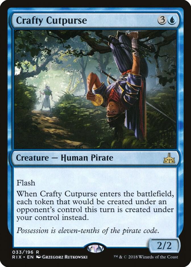 Crafty Cutpurse 33 (Rivals of Ixalan)  - Foil | Good Games Modbury