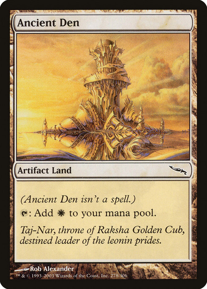 Ancient Den [Mirrodin] | Good Games Modbury