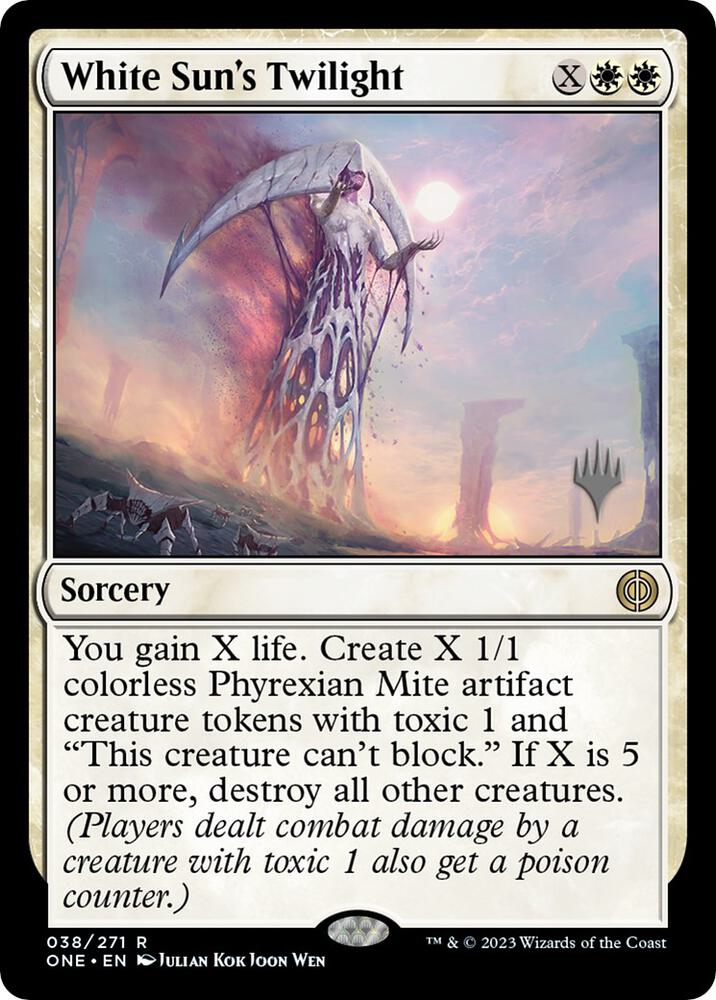 White Suns Twilight 38 (Promo Pack: Phyrexia: All Will Be One)  | Good Games Modbury