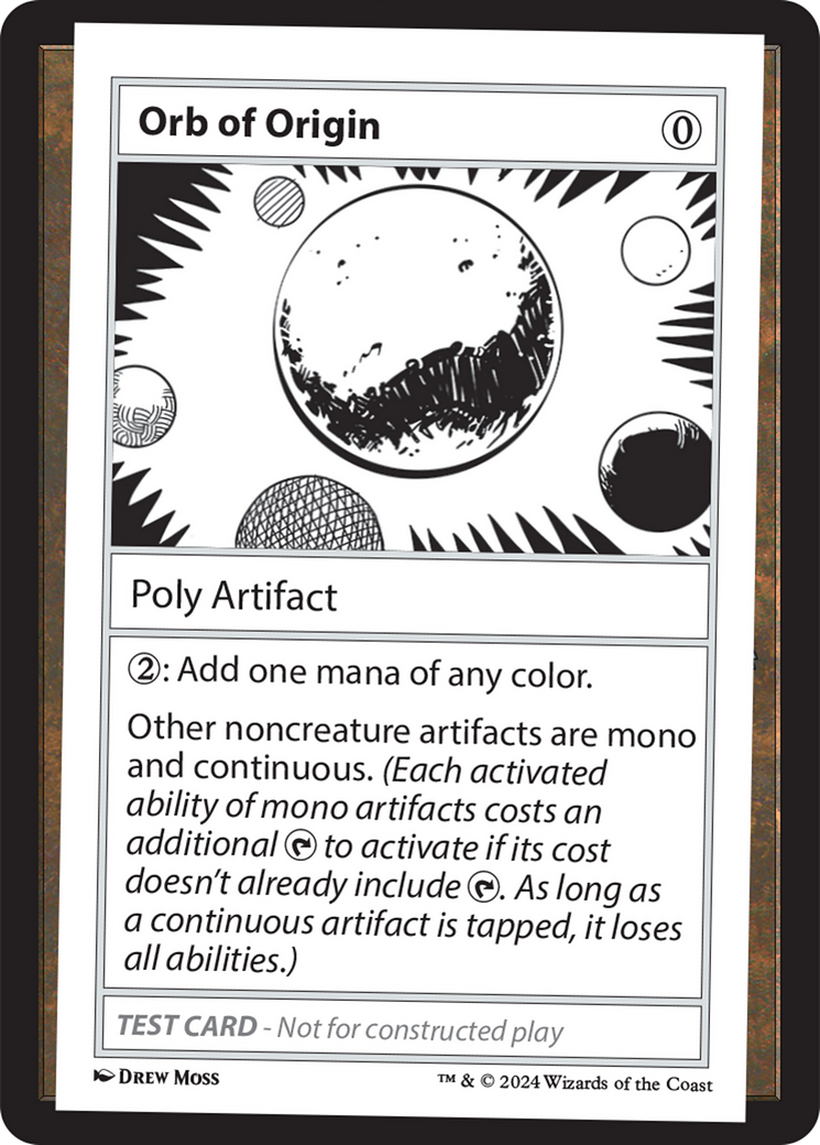 Orb of Origin [Mystery Booster 2 Playtest Cards] | Good Games Modbury