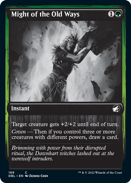 Might of the Old Ways [Innistrad: Double Feature] | Good Games Modbury