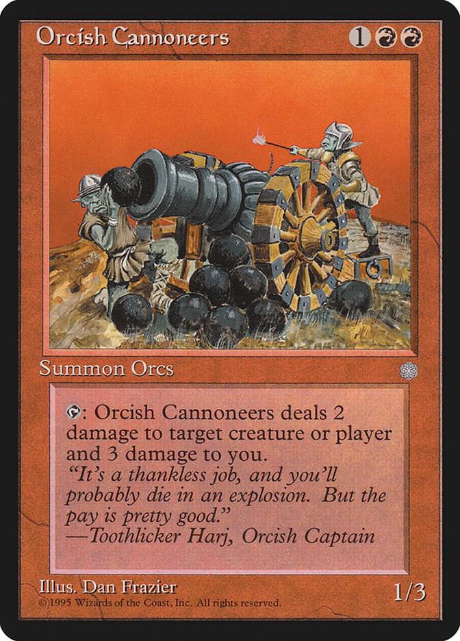 Orcish Cannoneers 205/383 (Ice Age)  | Good Games Modbury