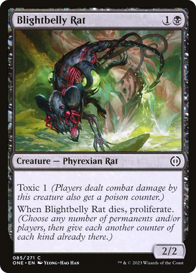 Blightbelly Rat [Phyrexia: All Will Be One] | Good Games Modbury