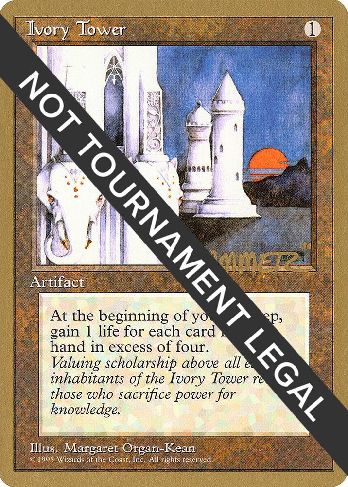 Ivory Tower 1996 Shawn Hammer Regnier 4ED shr328/308 (World Championship Decks)  | Good Games Modbury