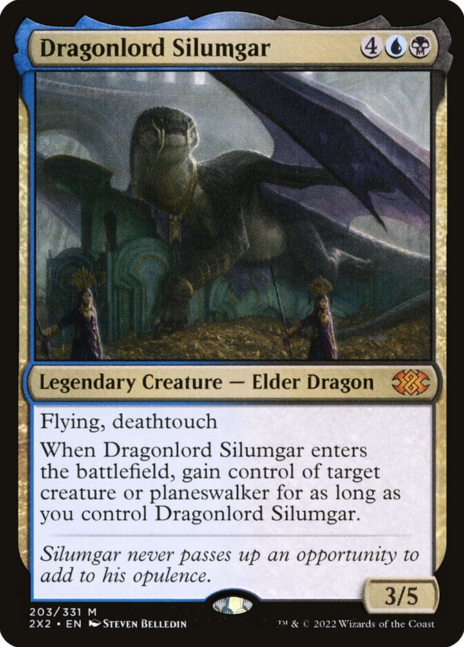 Dragonlord Silumgar 203 (Double Masters 2022)  | Good Games Modbury
